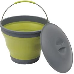 Outwell Collaps Bucket W/lid - Green