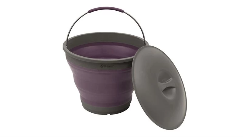 Outwell Collaps Bucket W/lid - Green 8 Outwell Collaps Bucket W/lid - Green - Image 6