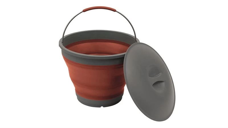 Outwell Collaps Bucket W/lid - Green 9 Outwell Collaps Bucket W/lid - Green - Image 7