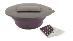 Outwell Collaps Bowl & Lid W/Grater - RED -Outwell 15510 6