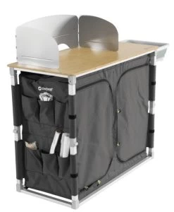 Outwell Padres XL Kitchen Table W/ Bamboo TableTop - Each -Outwell 17102 2