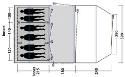 Outwell Parkdale 6PA Air Tent Package Deal 2023 18 Outwell Parkdale 6PA Air Tent Package Deal 2023 -Outwell 25498 2