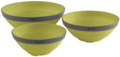Outwell Collaps Lime Green Bowl Set - Each