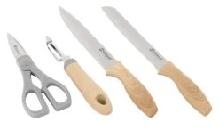 Outwell Chena Knife Set W/Peeler & Scissors - Each