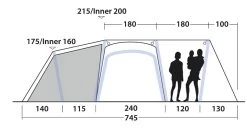 Outwell Airville 6SA Air Tent Package Deal 2023 26 Outwell Airville 6SA Air Tent Package Deal 2023 -Outwell 33232 4