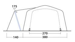 Outwell Airville 6SA Air Tent Package Deal 2023 29 Outwell Airville 6SA Air Tent Package Deal 2023 -Outwell 33232 7