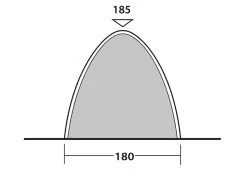 Outwell Free Standing Inner Tent L 2023 -Outwell 34155 4