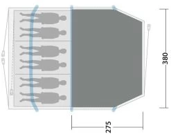 Outwell Starhill 6 Flat Woven Carpet 2023 -Outwell 34218 2