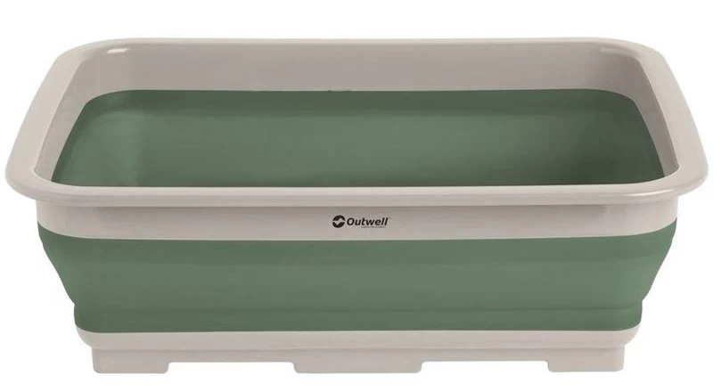 Outwell Collaps Wash Bowl Shadow Green 3 Outwell Collaps Wash Bowl Shadow Green