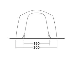 Outwell Yosemite Lake 4TC Tent Package Deal 2023 -Outwell 34328 5