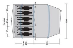 Outwell Starhill 6A Air Tent Package Deal 2023 26 Outwell Starhill 6A Air Tent Package Deal 2023 -Outwell 34335 4