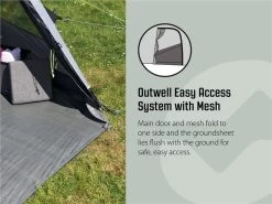 Outwell Hayward Lake 6ATC Air Tent Package Deal 2023 -Outwell 34338 12