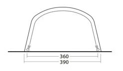 Outwell Hayward Lake 6ATC Air Tent Package Deal 2023 -Outwell 34338 16
