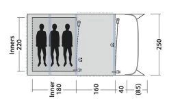Outwell Elmdale 3PA Air Tent Package Deal 2023 -Outwell 34346 5