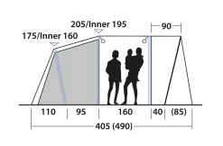 Outwell Elmdale 3PA Air Tent Package Deal 2023 -Outwell 34346 6