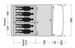 Outwell Elmdale 5PA Air Tent Package Deal 2023 -Outwell 34354 4