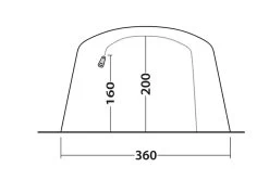Outwell Sundale 5PA Air Tent Package Deal 2023 -Outwell 34356 5
