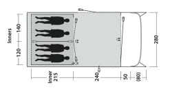 Outwell Greenwood 4 Tent Package Deal 2023 26 Outwell Greenwood 4 Tent Package Deal 2023 -Outwell 34361 4