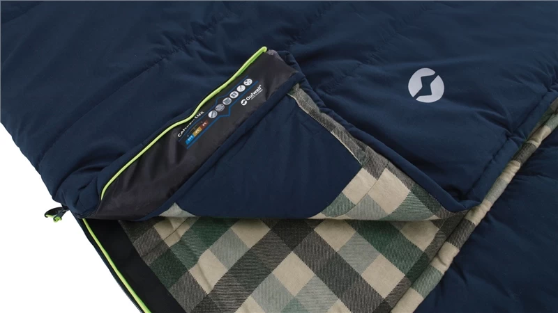 Outwell Camper Lux Sleeping Bag 2023 - Left 5 Outwell Camper Lux Sleeping Bag 2023 - Left - Image 3