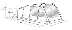 Outwell Norwood 6 Tent Package Deal 2023 -Outwell 34368 3