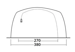 Outwell Norwood 6 Tent Package Deal 2023 -Outwell 34368 6