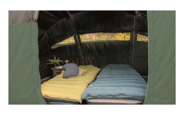 Outwell Knightdale 8PA Four Room Tunnel Tent Green 4 Outwell Knightdale 8PA Four Room Tunnel Tent Green - Image 2