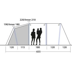 Outwell Parkdale 6PA Tent 25 Outwell Parkdale 6PA Tent -Outwell iview 5045242 001 pic12