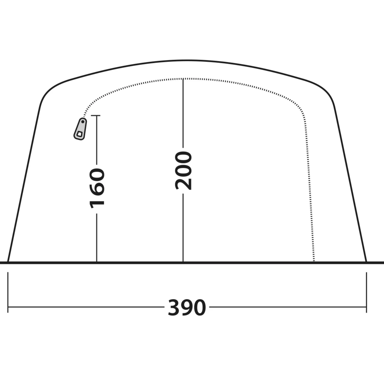 Outwell Parkdale 6PA Tent 14 Outwell Parkdale 6PA Tent - Image 12