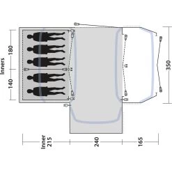 Outwell Oakdale 5PA Tent -Outwell iview 5045243 001 pic12