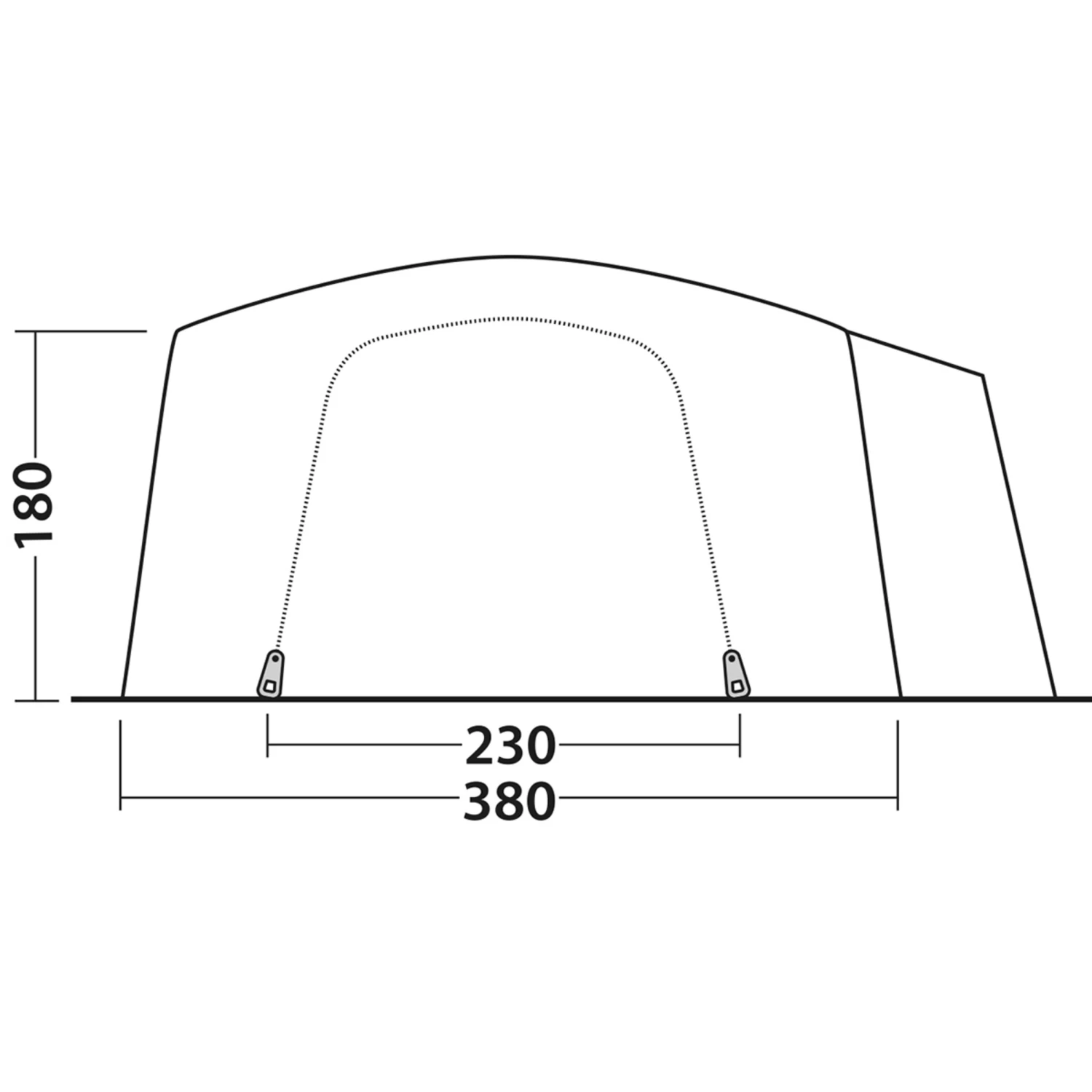 Outwell Montana 6PE Tent 14 Outwell Montana 6PE Tent - Image 12