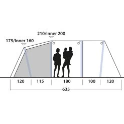 Outwell Parkdale 4PA Tent 24 Outwell Parkdale 4PA Tent -Outwell iview 5050102 001 pic12