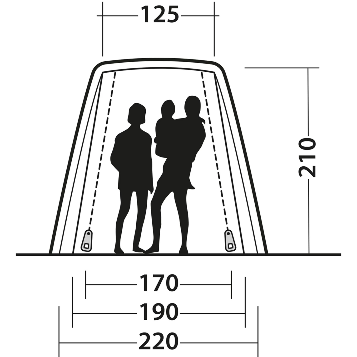 Outwell Sandcrest S Awning 12 Outwell Sandcrest S Awning - Image 10