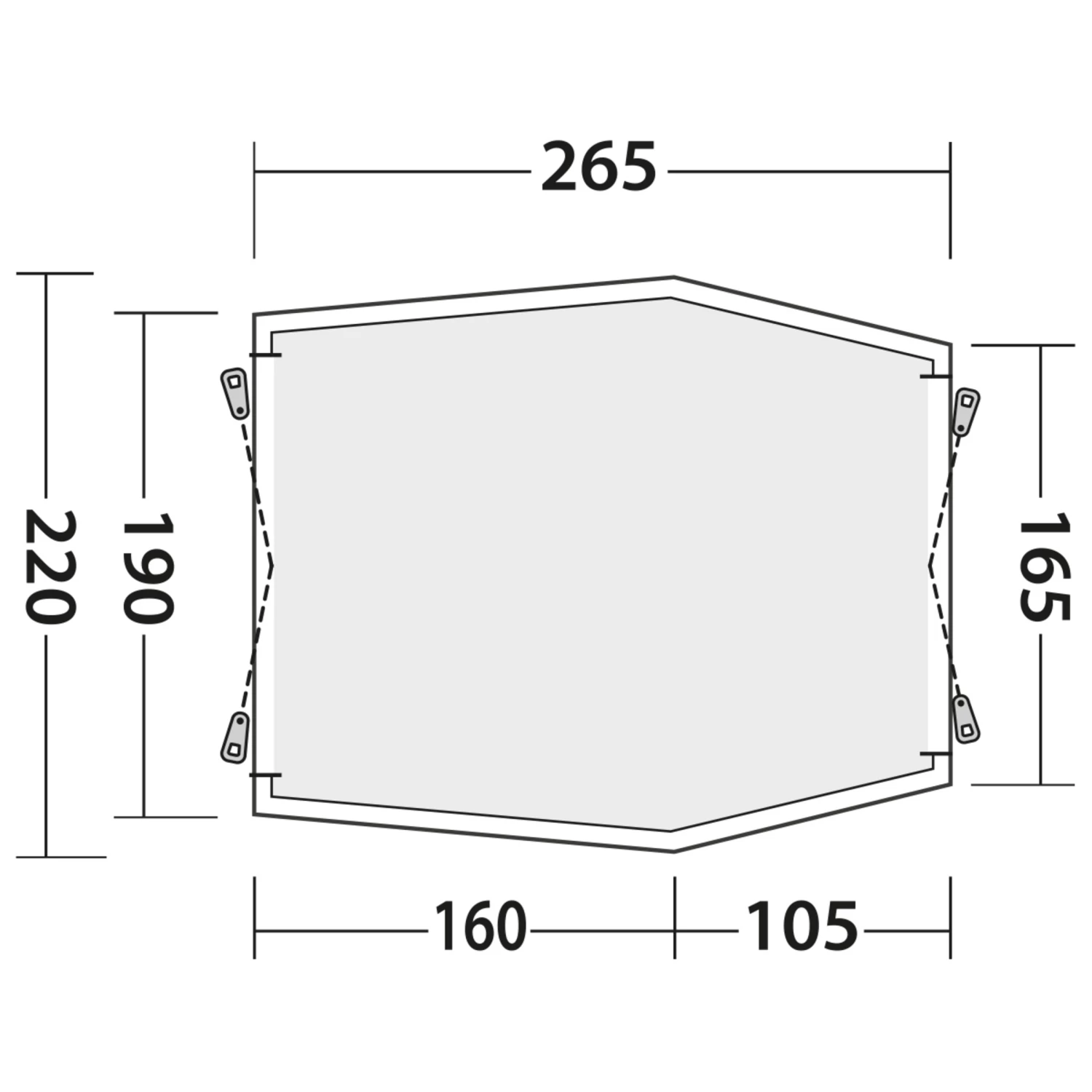 Outwell Sandcrest S Awning 13 Outwell Sandcrest S Awning - Image 11