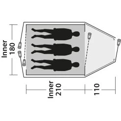 Outwell Cloud 3 Tent -Outwell iview 5050142 001 pic13