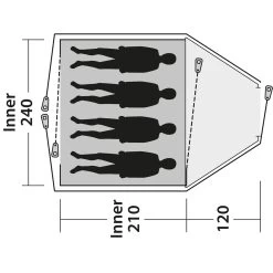 Outwell Cloud 4 Tent -Outwell iview 5050143 001 pic20