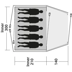 Outwell Cloud 5 Tent -Outwell iview 5050144 001 pic14
