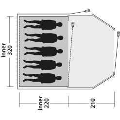 Outwell Earth 5 Tent 27 Outwell Earth 5 Tent -Outwell iview 5050148 001 pic13