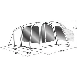 Outwell Blossburg 380 Air Awning 17 Outwell Blossburg 380 Air Awning -Outwell iview 5050161 001 pic9